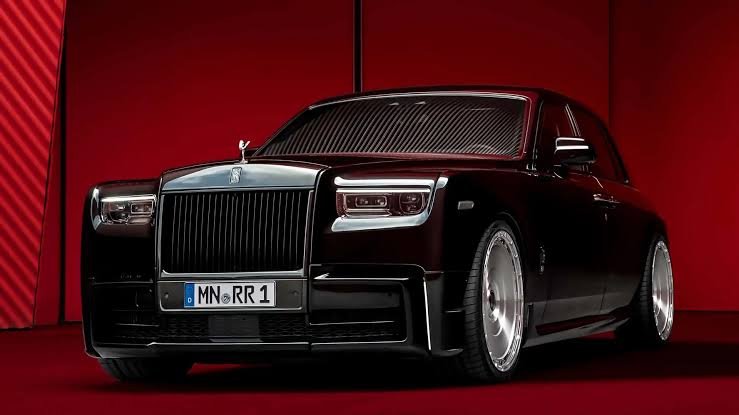 Rolls-Royce Phantom — custom black cherry